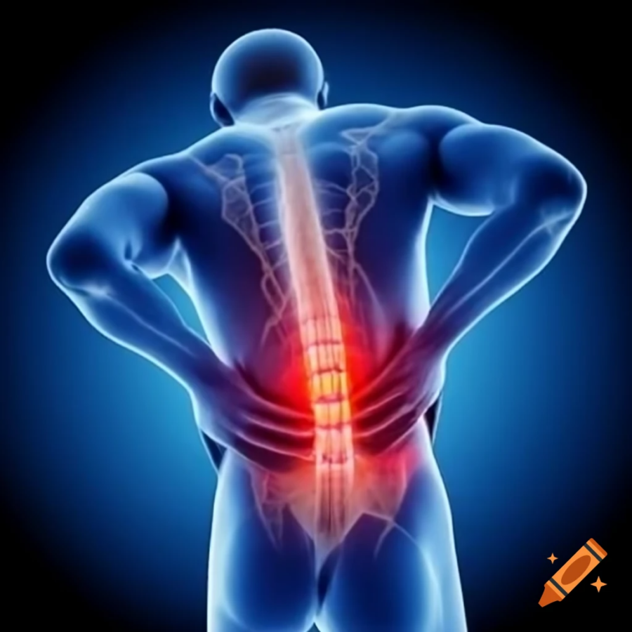 craiyon_172335_low_back_pain